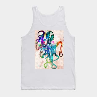 Octopus Grunge Tank Top